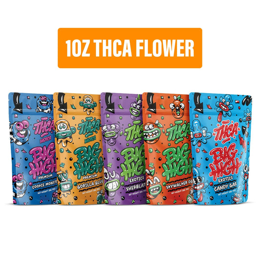 THCA - BIG HIGH FLOWER - 1 OUNCE