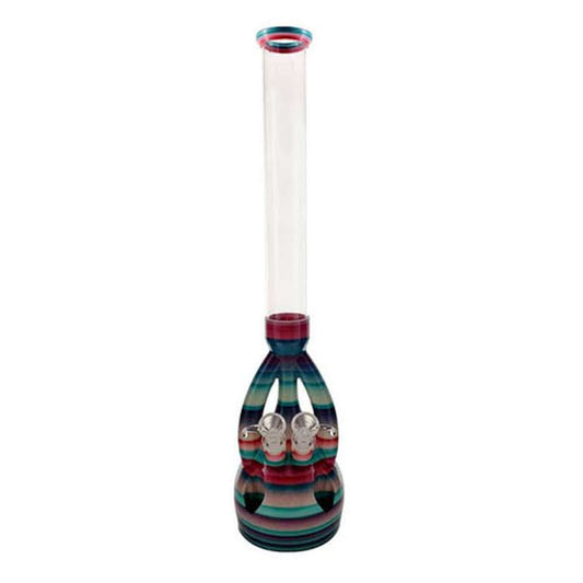 Kayd Mayd  20.75" The Duo Exotic Water Pipe