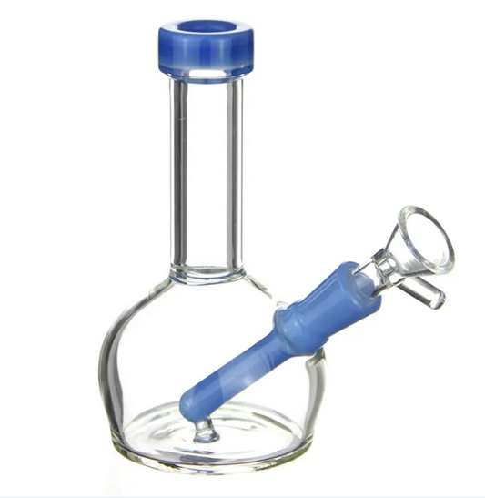 6 Inch Round Base Bong – Perfect & Portable