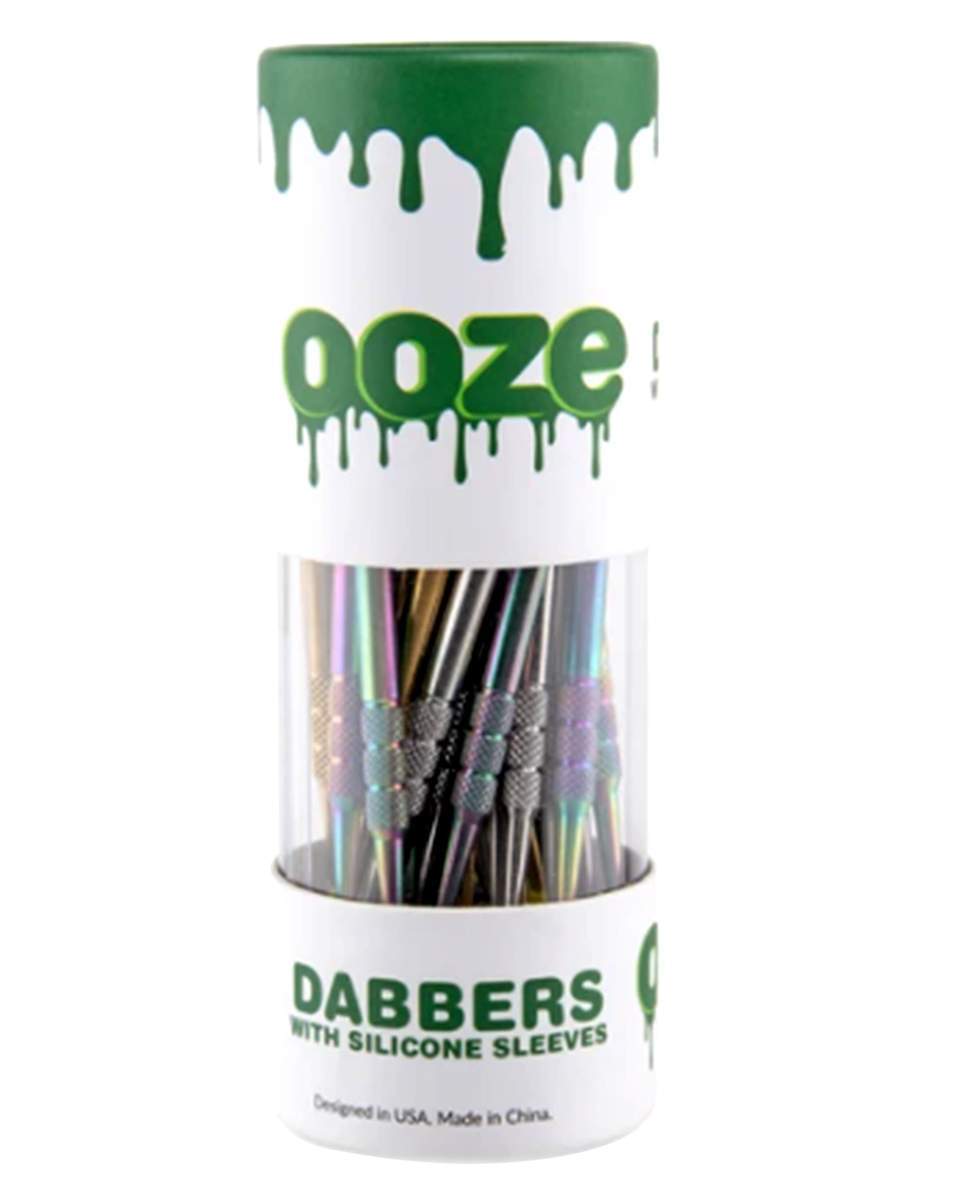 Ooze Assorted Color Dab Tools And Silicone Caps - 30 Count – DopeBoo