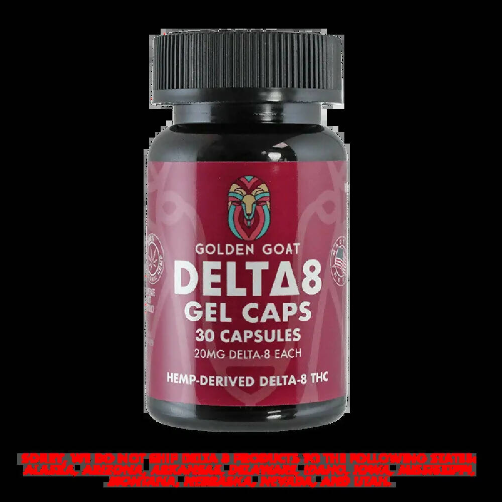 Delta-8 Gel Capsules, 600mg, 30ct – DopeBoo