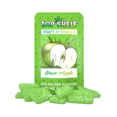 Green Apple Delta 8 Edibles 200mg Bag