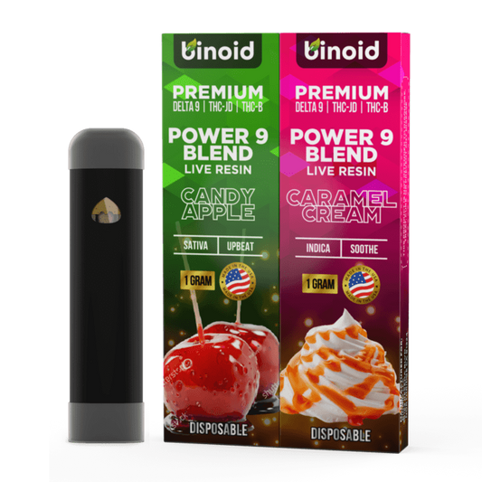 POWER 9 BLEND LIVE RESIN DISPOSABLE – 2 PACK COMBO (LIMITED TIME SALE)