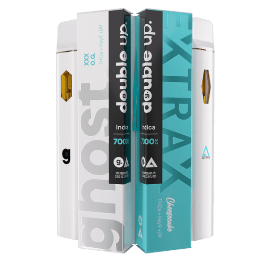 THCA DISPOSABLE 2 PACK (TWO 3.5G DEVICES) – GHOST
