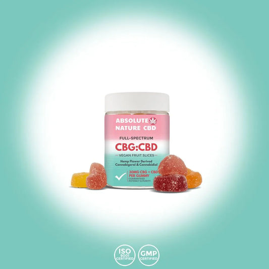 CBG:CBD Mixed Fruit Flavor Fruit Gummies – 30mg