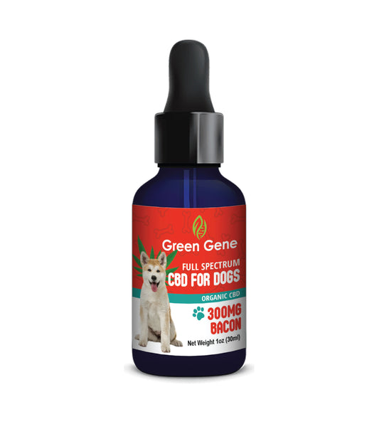 Full Spectrum CBD Oil for Dogs Bacon Flavor for Canine Happiness