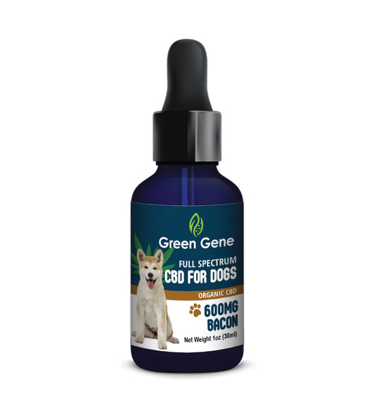 Full Spectrum CBD Oil for Dogs Bacon Flavor for Canine Happiness