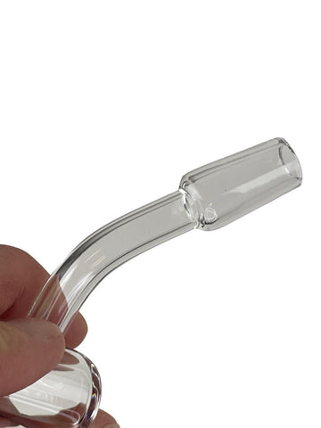 Flat Top Quartz Banger Male Joint Nail - 14mm & 45 Degree Glass City Pipes