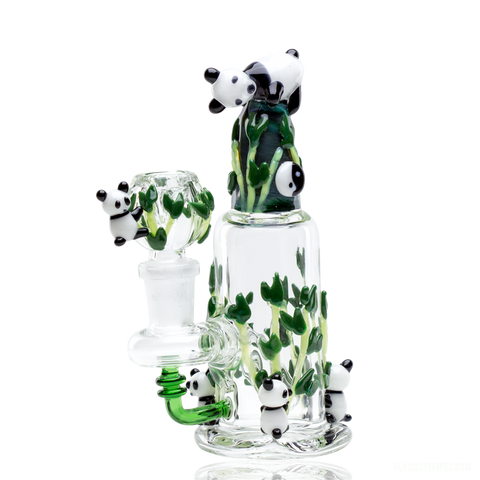 Empire Glassworks Panda-Themed Bong Water Pipe Empire Glassworks