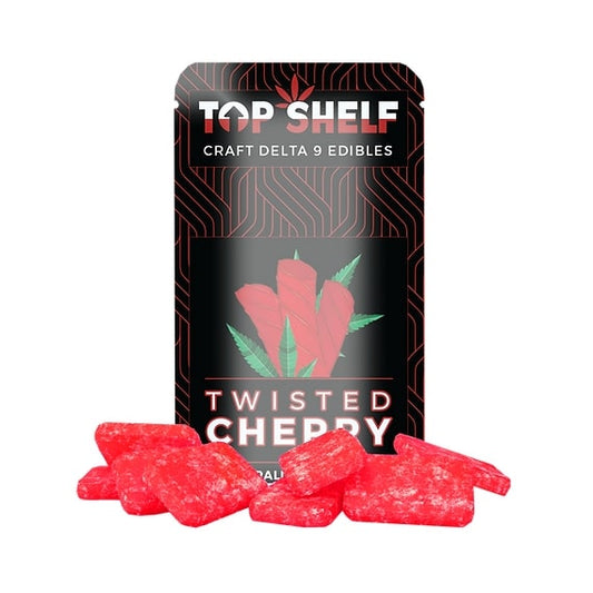 Twisted Cherry Delta 9 Edibles 150mg Bag