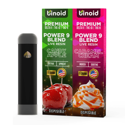 POWER 9 BLEND LIVE RESIN DISPOSABLE – 2 PACK COMBO