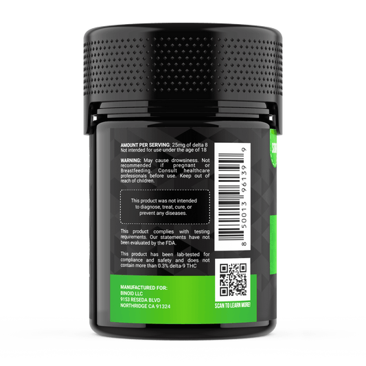 DELTA 8 THC GUMMIES – GREEN APPLE CANDY