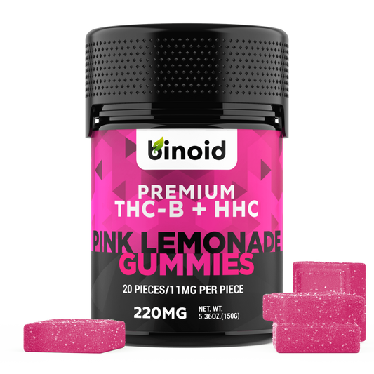 THC-B + HHC GUMMIES – PINK LEMONADE