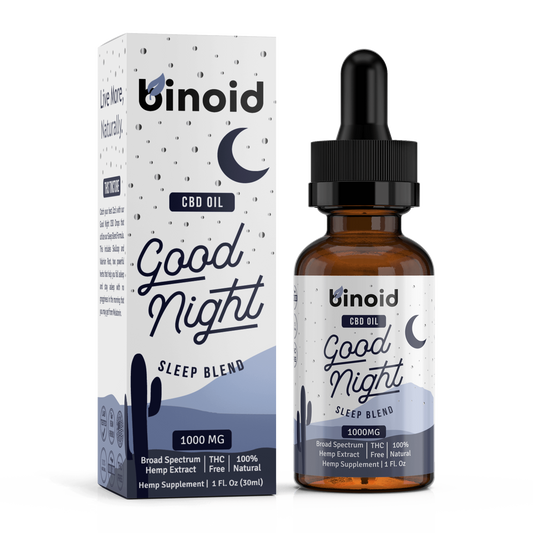 BINOID GOOD NIGHT CBD OIL – SLEEP BLEND