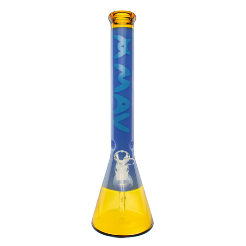 18" Color Float Beaker Bong