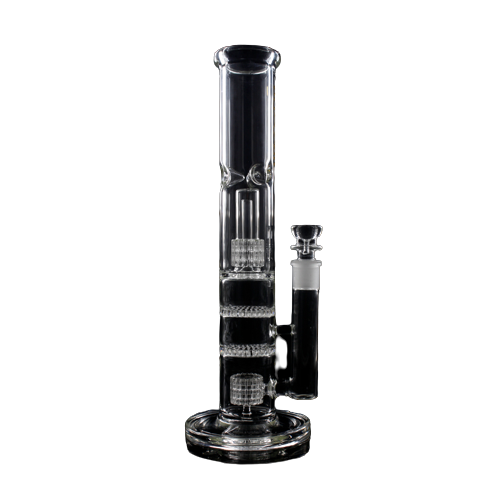 Double Honeycomb Perc Bong 14 inches