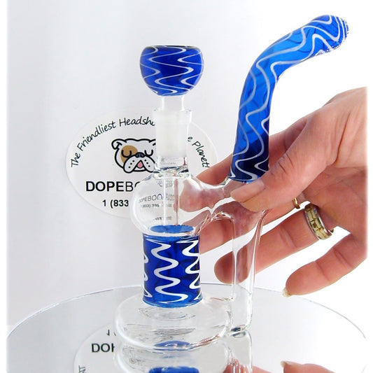 6 Inch Recycler Bubbler - Gorgeous