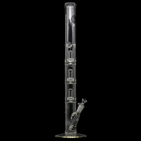 LA Pipes Thick Glass Straight Showerhead Perc Water-Pipe