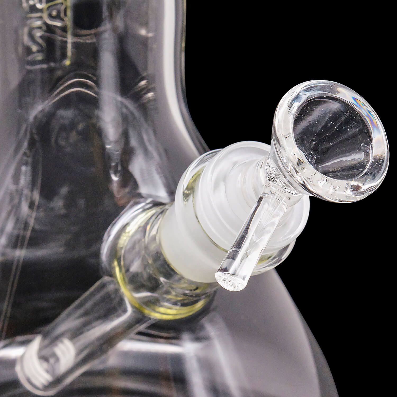 LA Pipes Thick Glass Beaker Showerhead Perc Water-Pipe