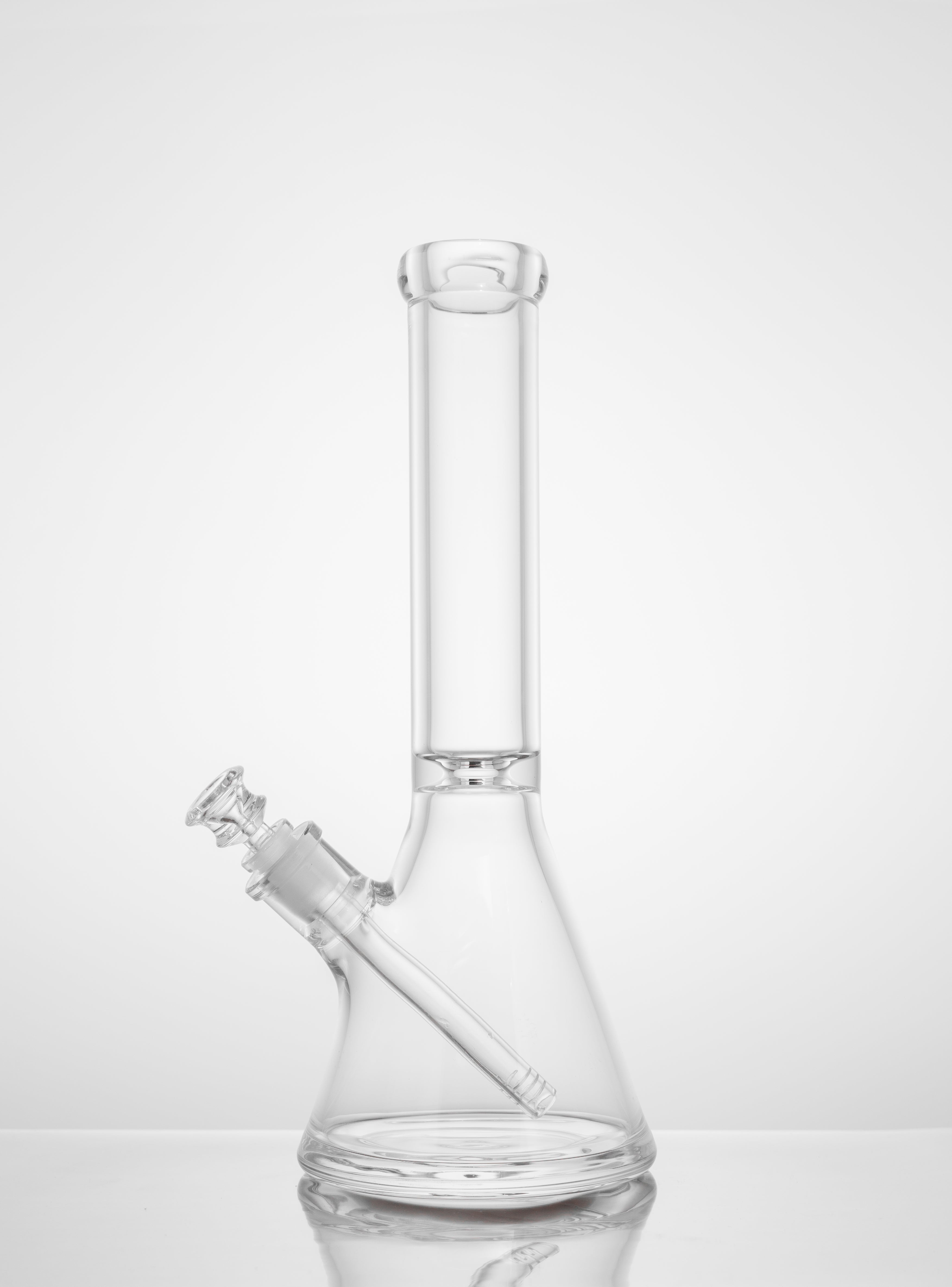 15mm Thick Glass Beaker Bong - 14 inches