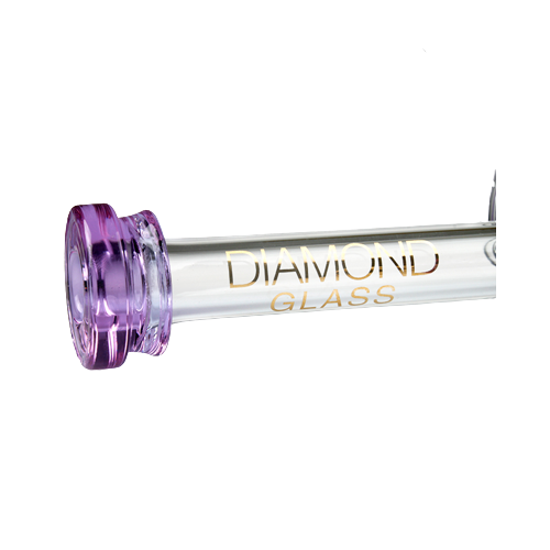 Diamond Glass Gavel Hammer Bubbler 5.5"