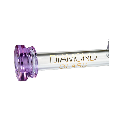 Diamond Glass Gavel Hammer Bubbler 5.5"