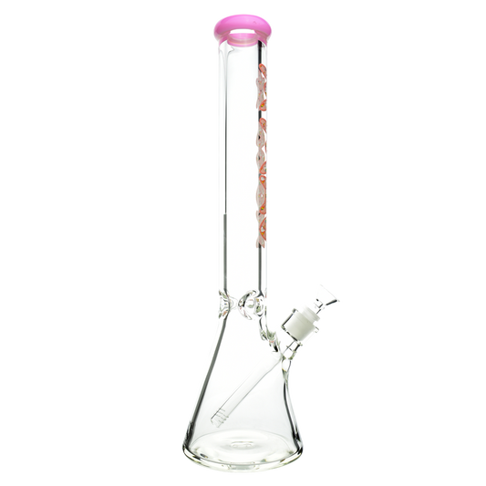18" x 9mm Pink Unicorn Specialty Slab Beaker Bong