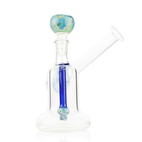 6 Inch Sea Swirl Bong With Downstem -1Stop Glass