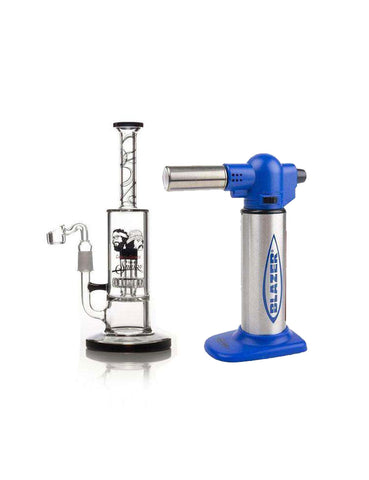 Great Dane Dab Rig + Blazer Big Buddy Torch (Bundle Pack of 2)