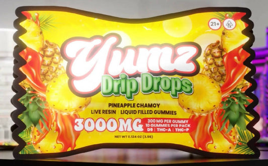 YUMZ DRIP DROPS ( NANO D8+THC-A+THC-P ) ( LIQUID FILLED THC GUMMIES ) 3000mg