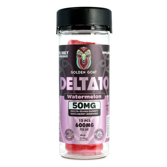 Delta-10 THC Gummies - Watermelon Rings 600MG