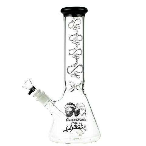 CHEECH & CHONG FAMOUS X 12 IN BEAKER WATER PIPE