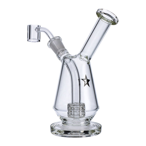 Famous X Drip Dab Rig Clear 7 in.