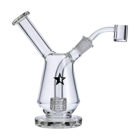 Famous X Drip Dab Rig Clear 7 in.