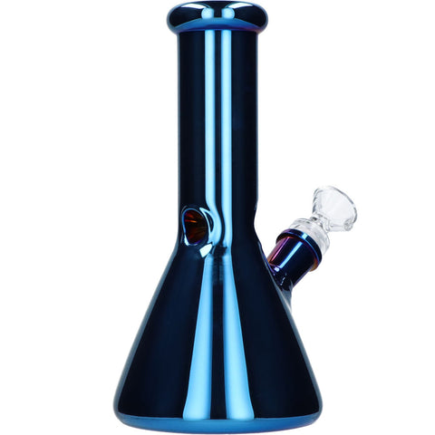 8” Fumed Glass Beaker Water Pipe