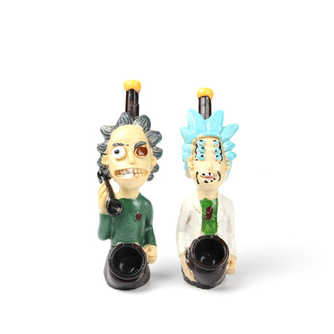 Gotoke 4.9'' Rick and Morty Ceramic Pipe