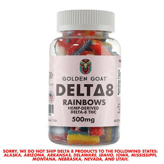Delta 8 Gummies 500mg - Rainbows