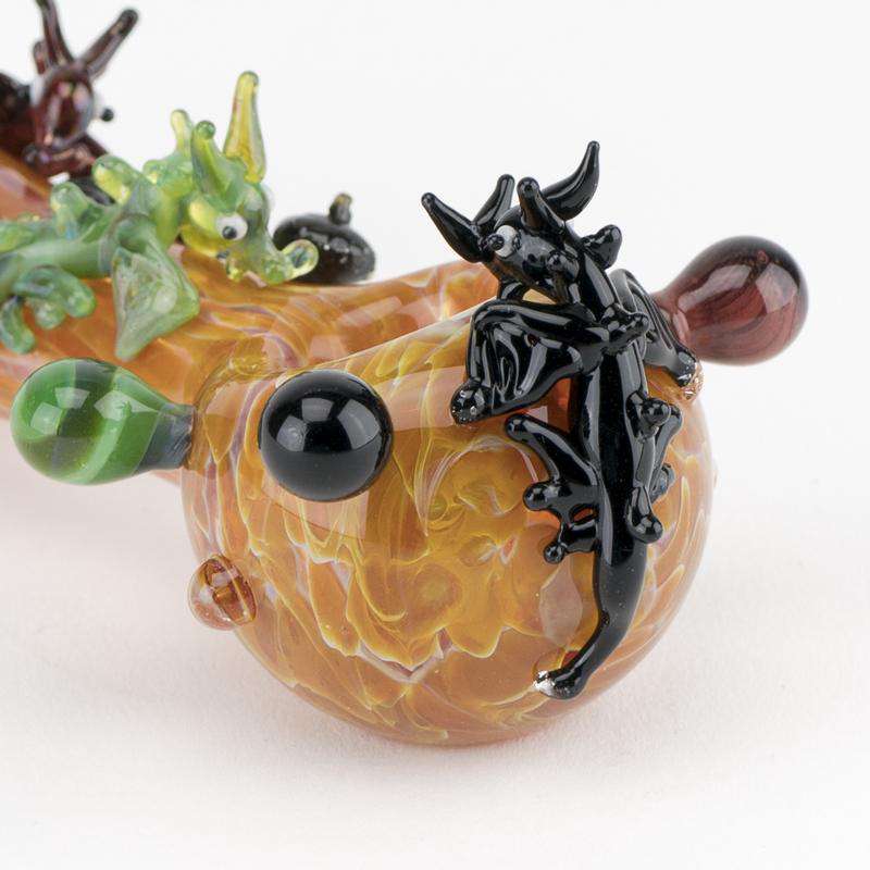 Empire Glassworks Spoon Pipe - Dragons