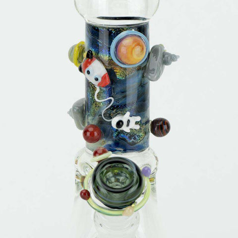 Empire Glassworks Galactic Beaker Bong - Across the Universe