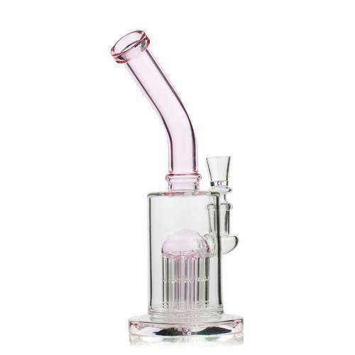 10" Water Pipe with Tree Perc & Bent Neck