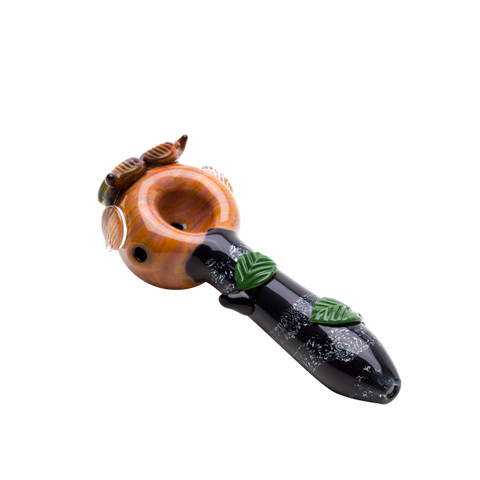 Empire Glassworks 4" Spoon Pipe - Owl