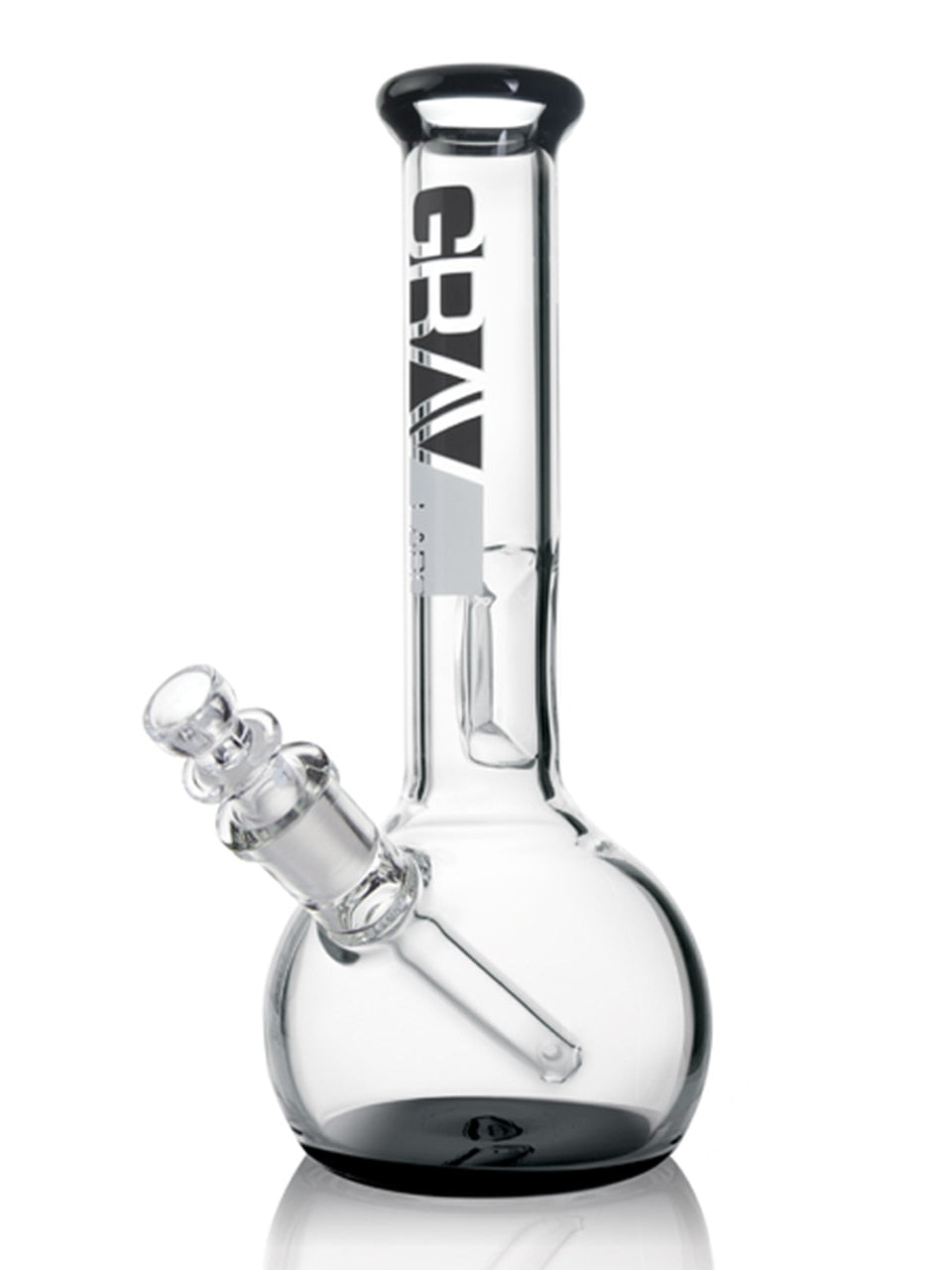 GRAV 8" Round Water Pipe w/ Fixed Downstem
