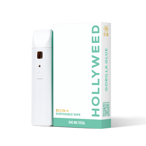 Hollyweed DELTA 8 DISPOSABLE VAPE PEN – GORILLA GLUE