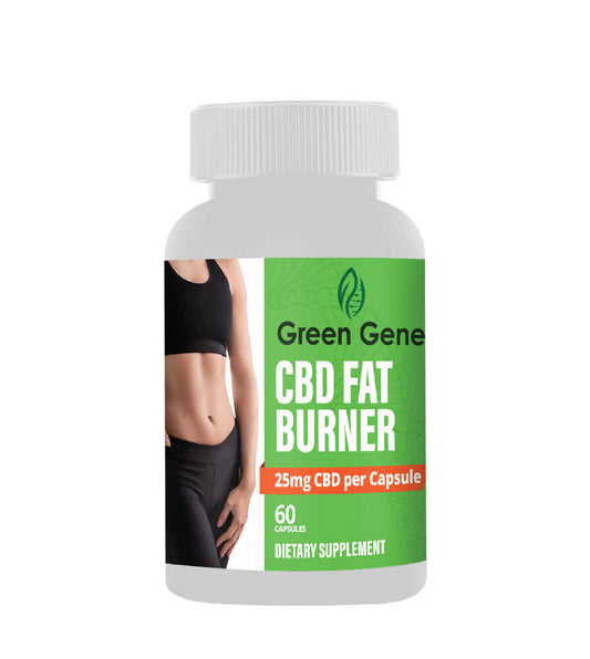 CBD Fat Burner BHB Dietary Supplement Capsules 1500MG