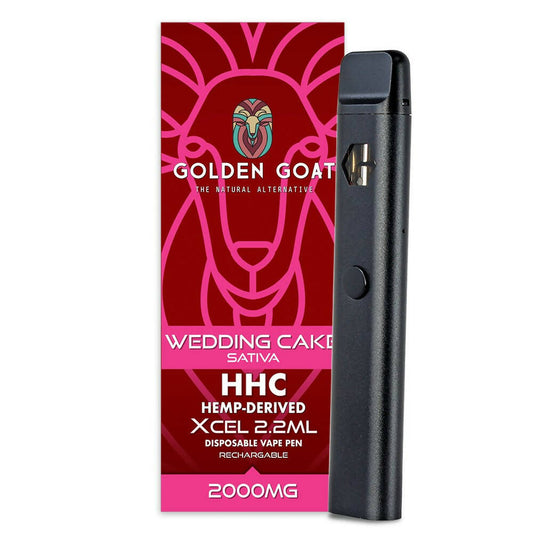 HHC Vape Device, 2000mg, Rechargeable/Disposable - Wedding Cake