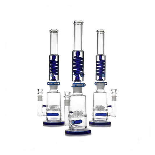 19 Inch Coiled Glycerin Bong - Specialty Collection