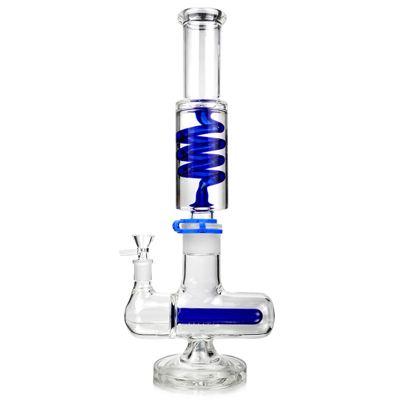 1Stop Glass 16 inches Glycerin Inline Perc Bong