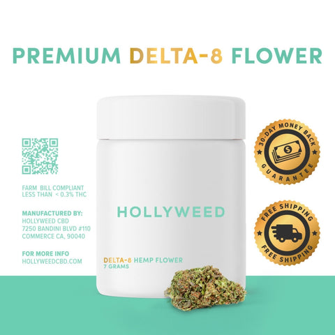 Hollyweed DELTA-8 HEMP FLOWER – SOUR SPACE CANDY