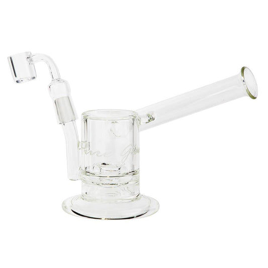 Pure Glass 6" Magma Ring Perc - Clear