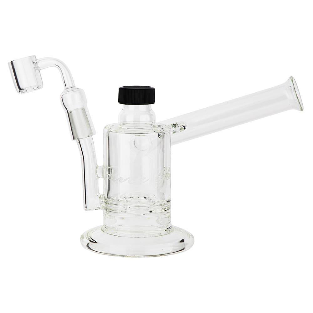Pure Glass 6" Magma V Ring Perc - Clear